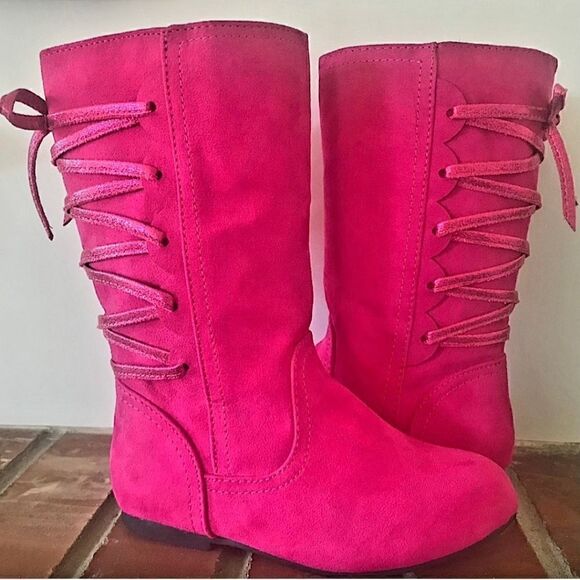 CHEESECAKE PINK GIRLS BOOTS BY JUMPING BEANS - Picture 1 of 5